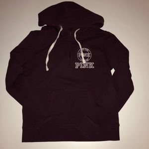 VS PINK quarter-zip sweatshirt